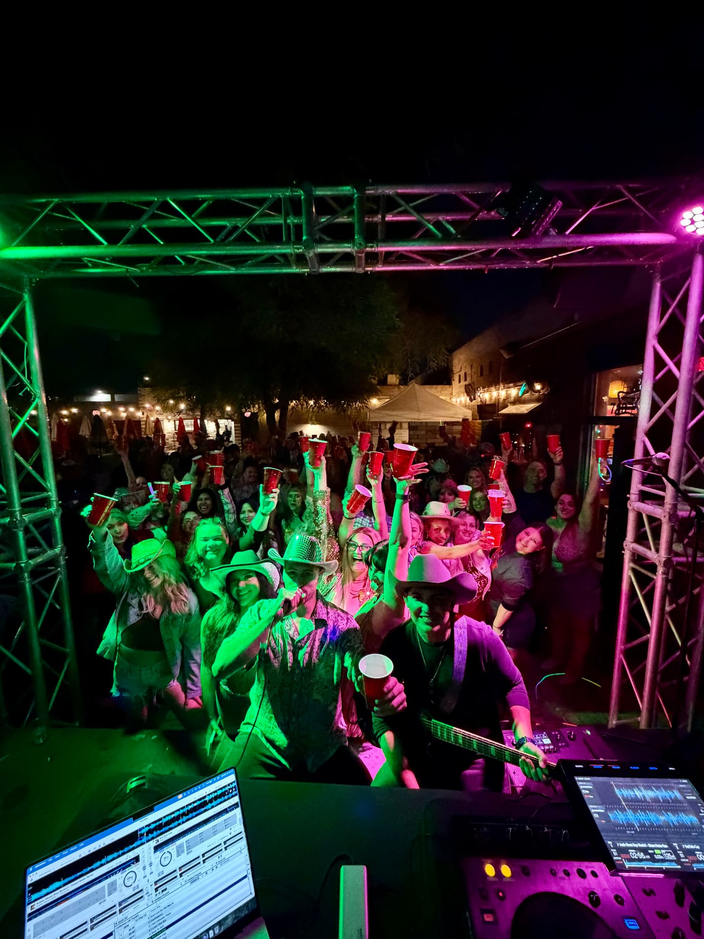 Jordan Miller and Kristian Cruz performing for the Thunderbird Lounge crowd in Phoenix