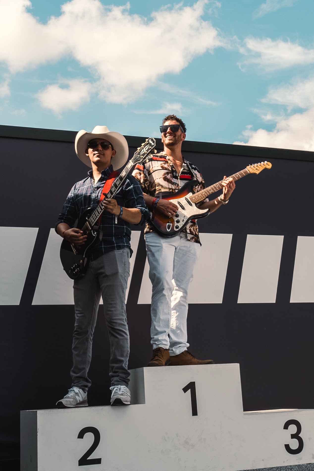Jordan Miller and Kristian Cruz at the race weekend step and repeat, Circuit of The Americas