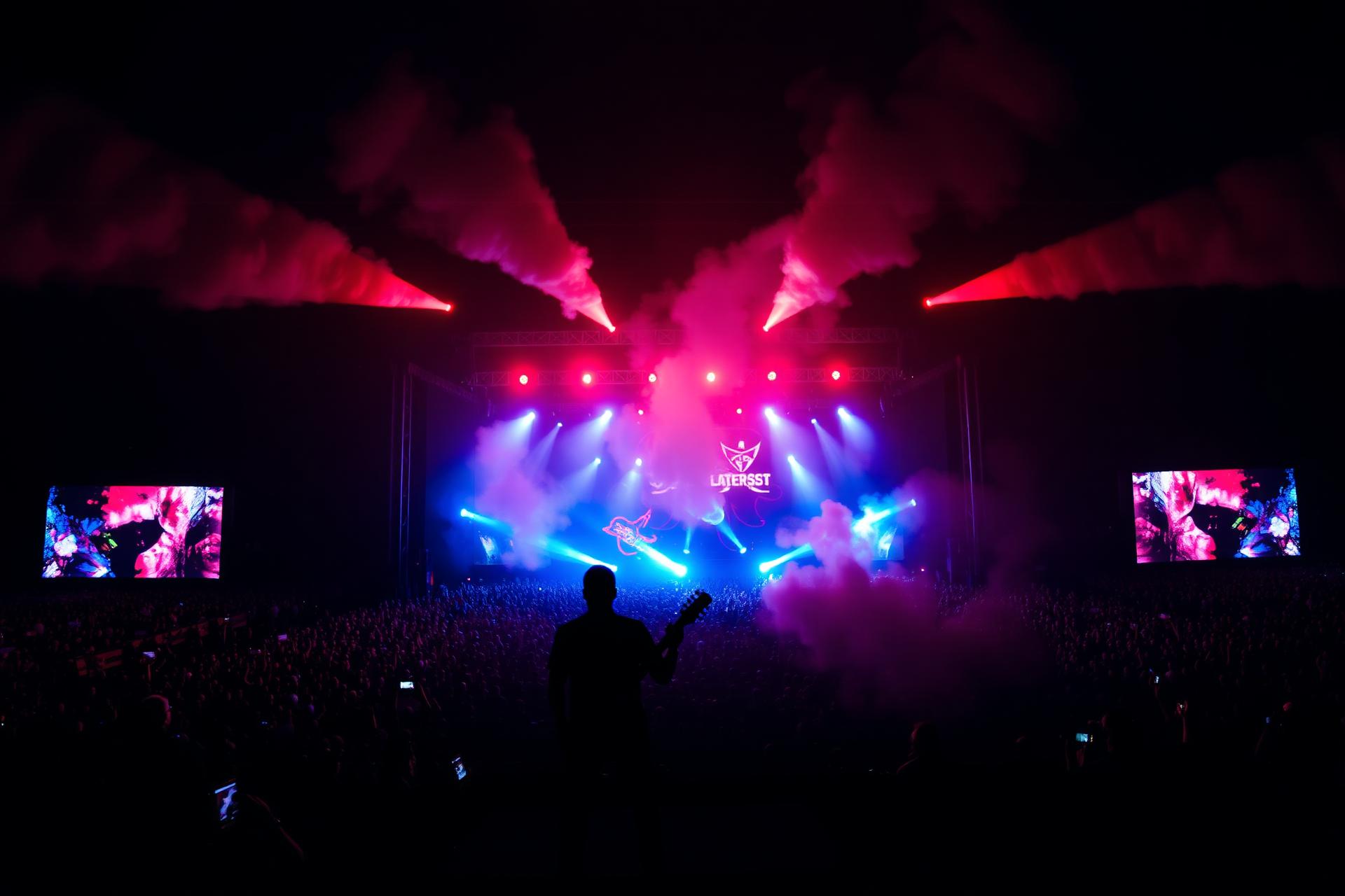 Mixmode performing DJ and live electric guitar at a branded activation in Austin