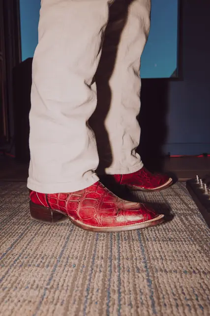 Lucchese boots at the F1 Weekend pop-up